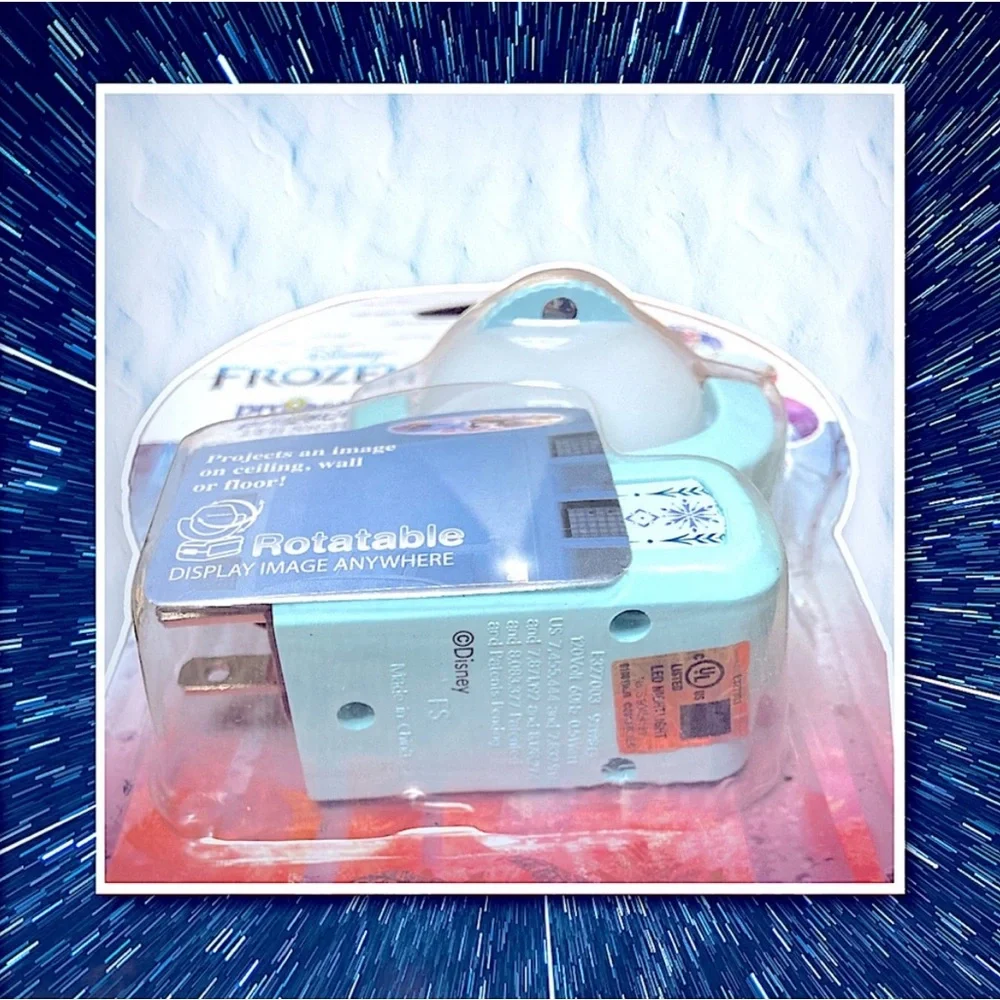 🆕 Disney Frozen II Nightlight Projector ~ Unisex ~ Kids ~ LED Nightlight ~ BNWT